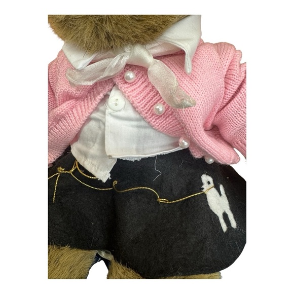 Build a Bear 50’s Poodle skirted outfit teddy bear - Picture 5 of 7